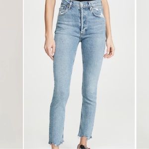 Agolde light wash skinny jeans size 29